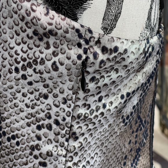 Suzy Shier Snakeskin Midi Dress - Picture 5 of 11